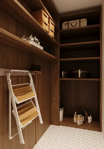 Интерьер гардеробной  смотреть на Basicdecor