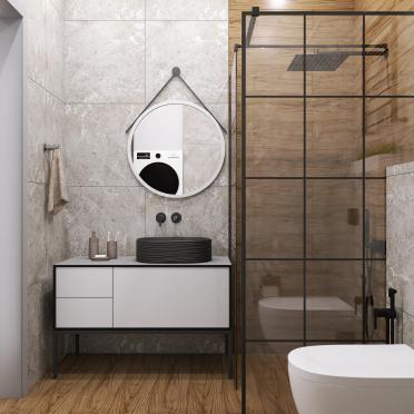 Интерьер ванной  смотреть на Basicdecor