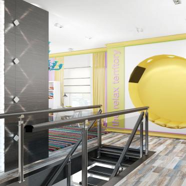Интерьер коридора в современном стиле смотреть на Basicdecor