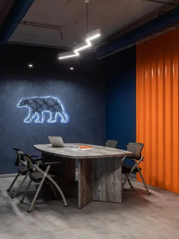 Интерьер кухни c рабочим местом  смотреть на Basicdecor