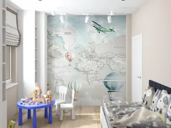 Интерьер детской  смотреть на Basicdecor