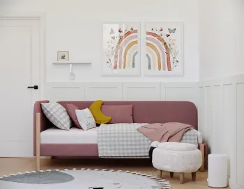 Интерьер детской с для девочки  смотреть на Basicdecor