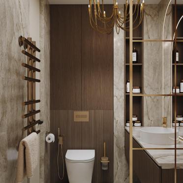 Интерьер ванной  смотреть на Basicdecor