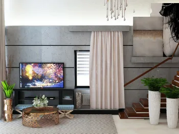 Интерьер гостиной в современном стиле смотреть на Basicdecor