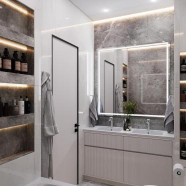 Интерьер ванной  смотреть на Basicdecor