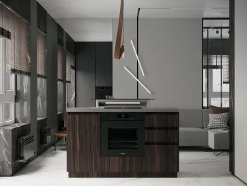 Интерьер кухни в современном стиле смотреть на Basicdecor