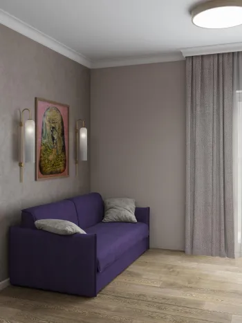 Интерьер гостиной  смотреть на Basicdecor