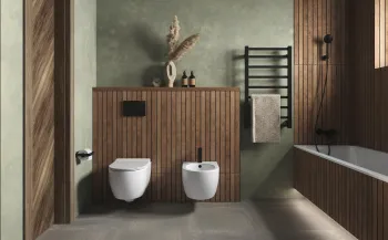 Интерьер ванной  смотреть на Basicdecor