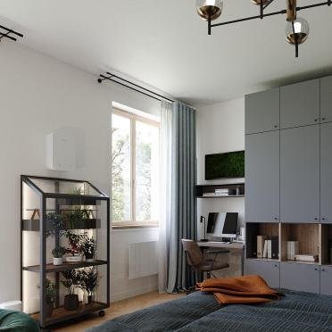 Интерьер спальни  смотреть на Basicdecor