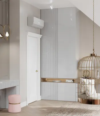 Интерьер c подсветкой  смотреть на Basicdecor