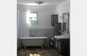 Интерьер ванной  смотреть на Basicdecor