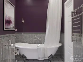 Интерьер ванной в неоклассике смотреть на Basicdecor