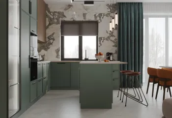 Интерьер кухни  смотреть на Basicdecor