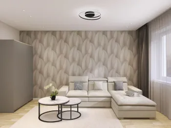 Интерьер гостиной  смотреть на Basicdecor