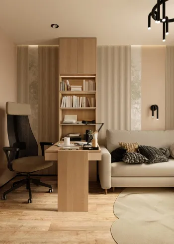 Интерьер кабинета  смотреть на Basicdecor