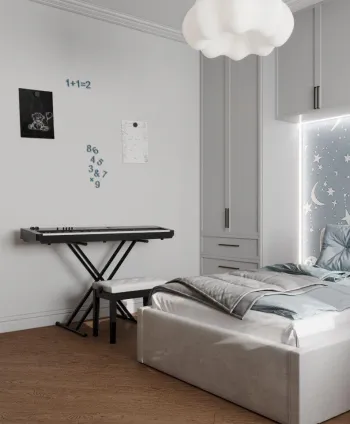 Интерьер детской и спальни  смотреть на Basicdecor