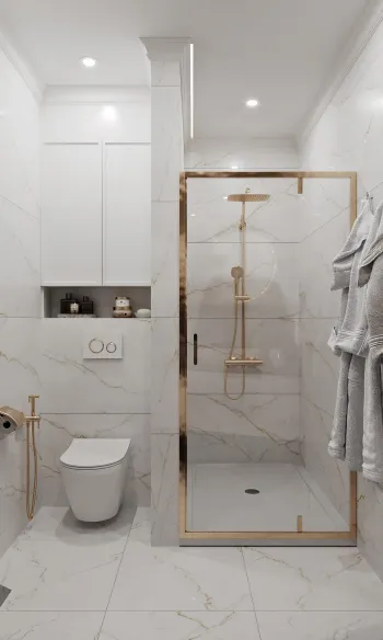 Интерьер ванной  смотреть на Basicdecor