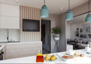 Интерьер кухни в современном стиле смотреть на Basicdecor
