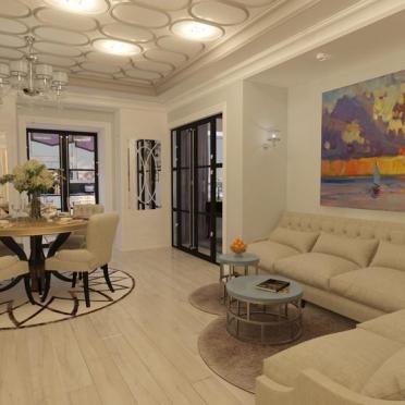 Интерьер гостиной в классическом стиле смотреть на Basicdecor