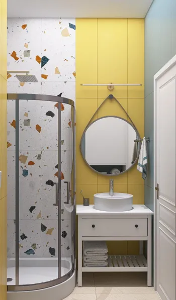 Интерьер ванной  смотреть на Basicdecor