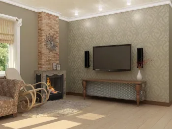 Интерьер гостиной  смотреть на Basicdecor