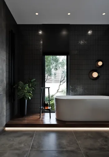 Интерьер ванной  смотреть на Basicdecor