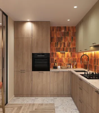 Интерьер кухни  смотреть на Basicdecor