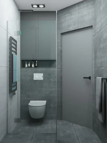 Интерьер ванной  смотреть на Basicdecor