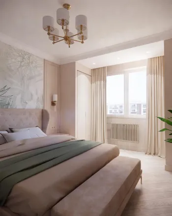 Интерьер спальни  смотреть на Basicdecor