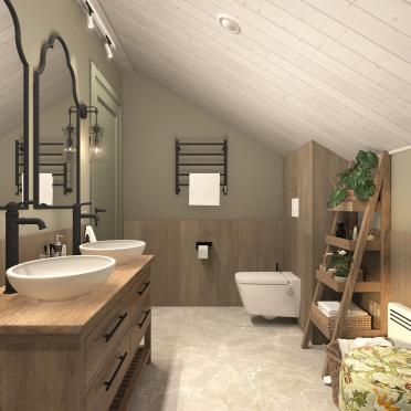 Интерьер ванной  смотреть на Basicdecor