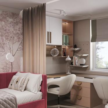 Интерьер детской с жалюзи  смотреть на Basicdecor