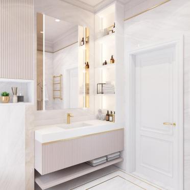 Интерьер ванной  смотреть на Basicdecor