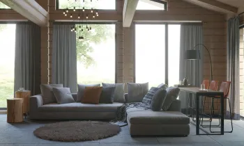 Интерьер гостиной в современном стиле смотреть на Basicdecor