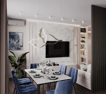 Интерьер гостиной  смотреть на Basicdecor