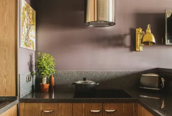 Интерьер кухни в стиле фьюжн смотреть на Basicdecor