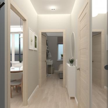 Интерьер коридора в современном стиле смотреть на Basicdecor