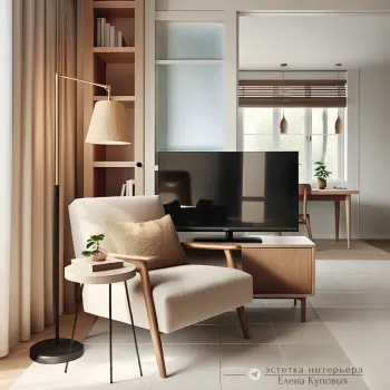 Интерьер гостиной  смотреть на Basicdecor