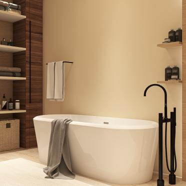 Интерьер ванной  смотреть на Basicdecor