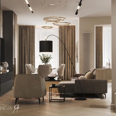 Интерьер гостиной  смотреть на Basicdecor