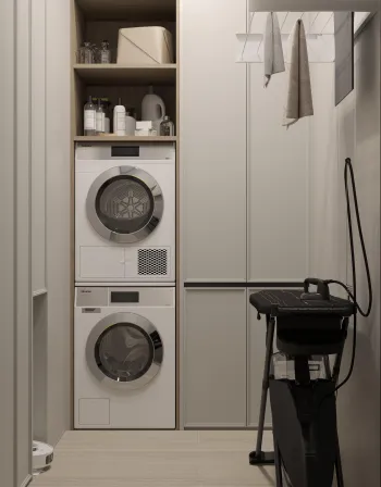 Интерьер с постирочной  смотреть на Basicdecor