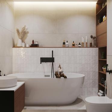 Интерьер ванной  смотреть на Basicdecor