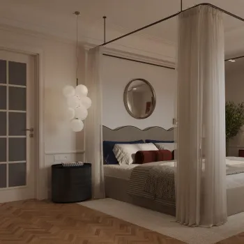 Интерьер спальни  смотреть на Basicdecor