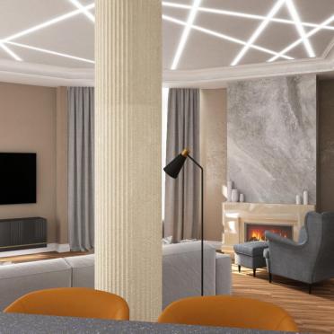 Интерьер гостиной  смотреть на Basicdecor