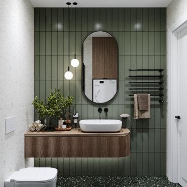 Интерьер ванной  смотреть на Basicdecor