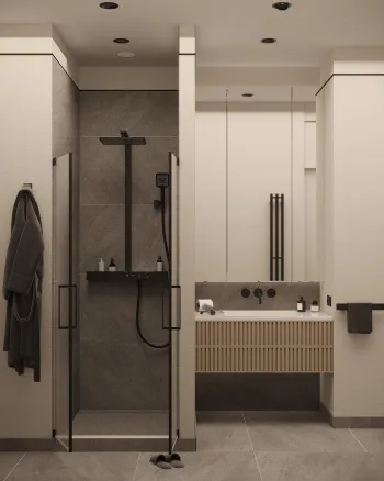 Интерьер ванной  смотреть на Basicdecor