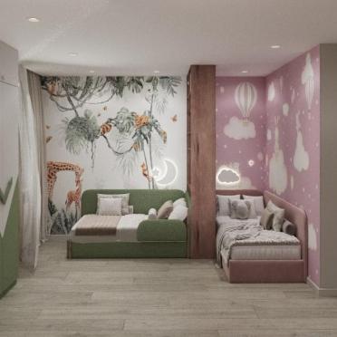 Интерьер с для девочки  смотреть на Basicdecor