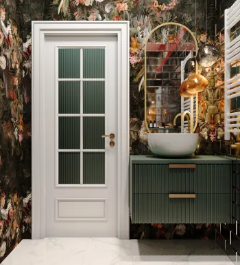 Интерьер ванной  смотреть на Basicdecor