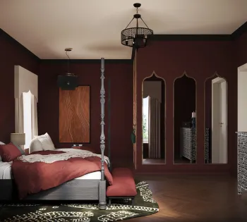 Интерьер спальни  смотреть на Basicdecor