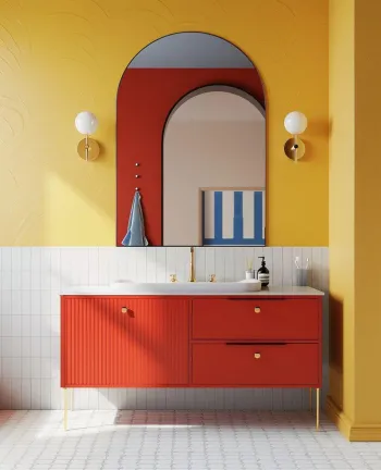 Интерьер ванной  смотреть на Basicdecor