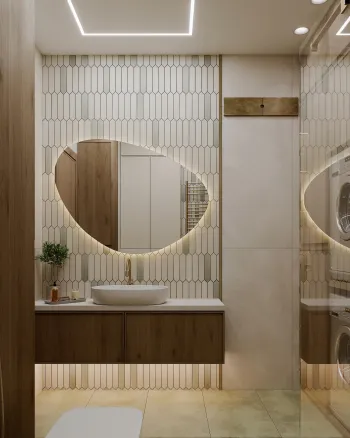 Интерьер ванной  смотреть на Basicdecor